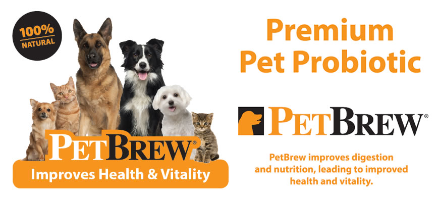 PetBrew Probiotics for Pets, Cats and Dogs